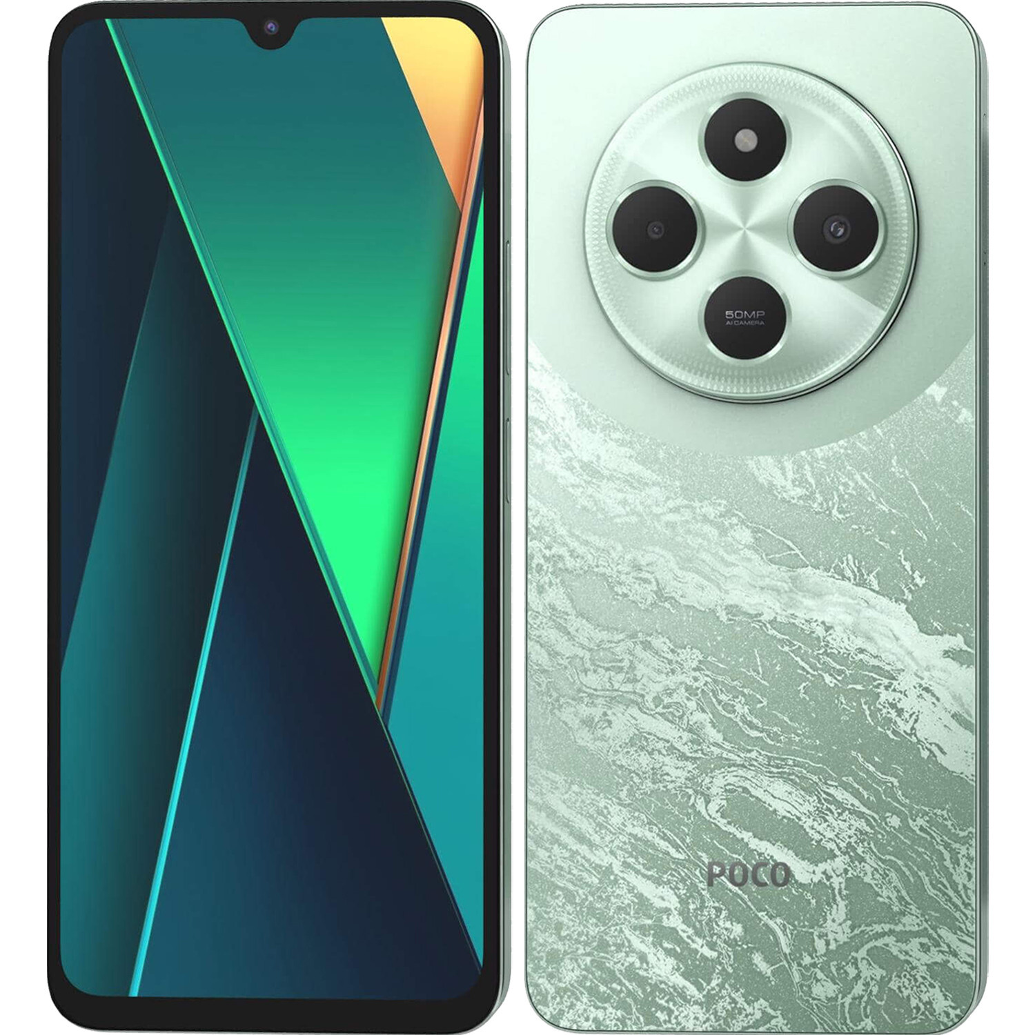 新品未開封 POCO C75 グリーン6GB+128GB simフリー Xiaomi Poco C75 4G Green 128GB + 6GB Dual-SIM Factory