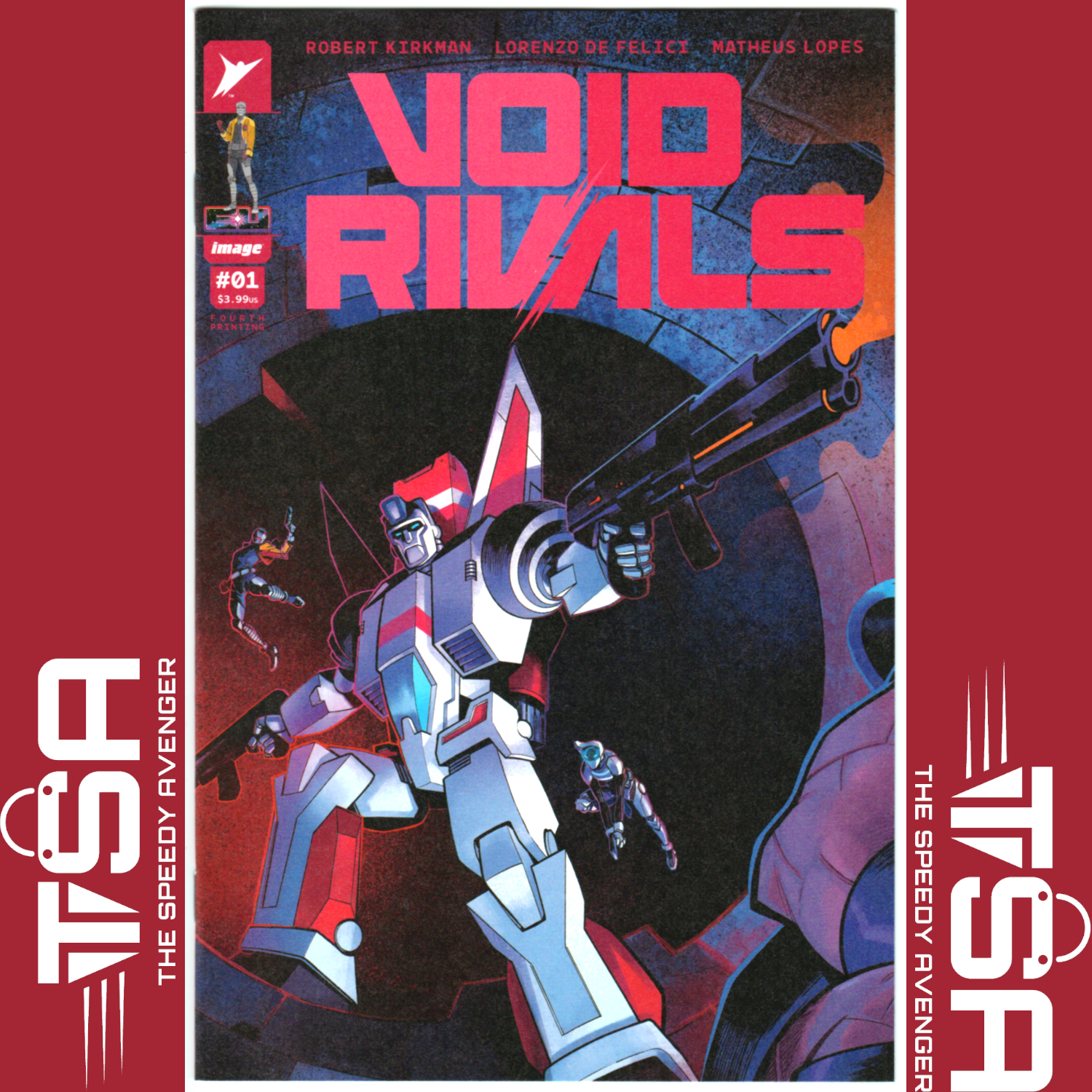 VOID RIVALS #1 Flaviano Armentaro 4th Printing Variant Key Issue 2023 Image