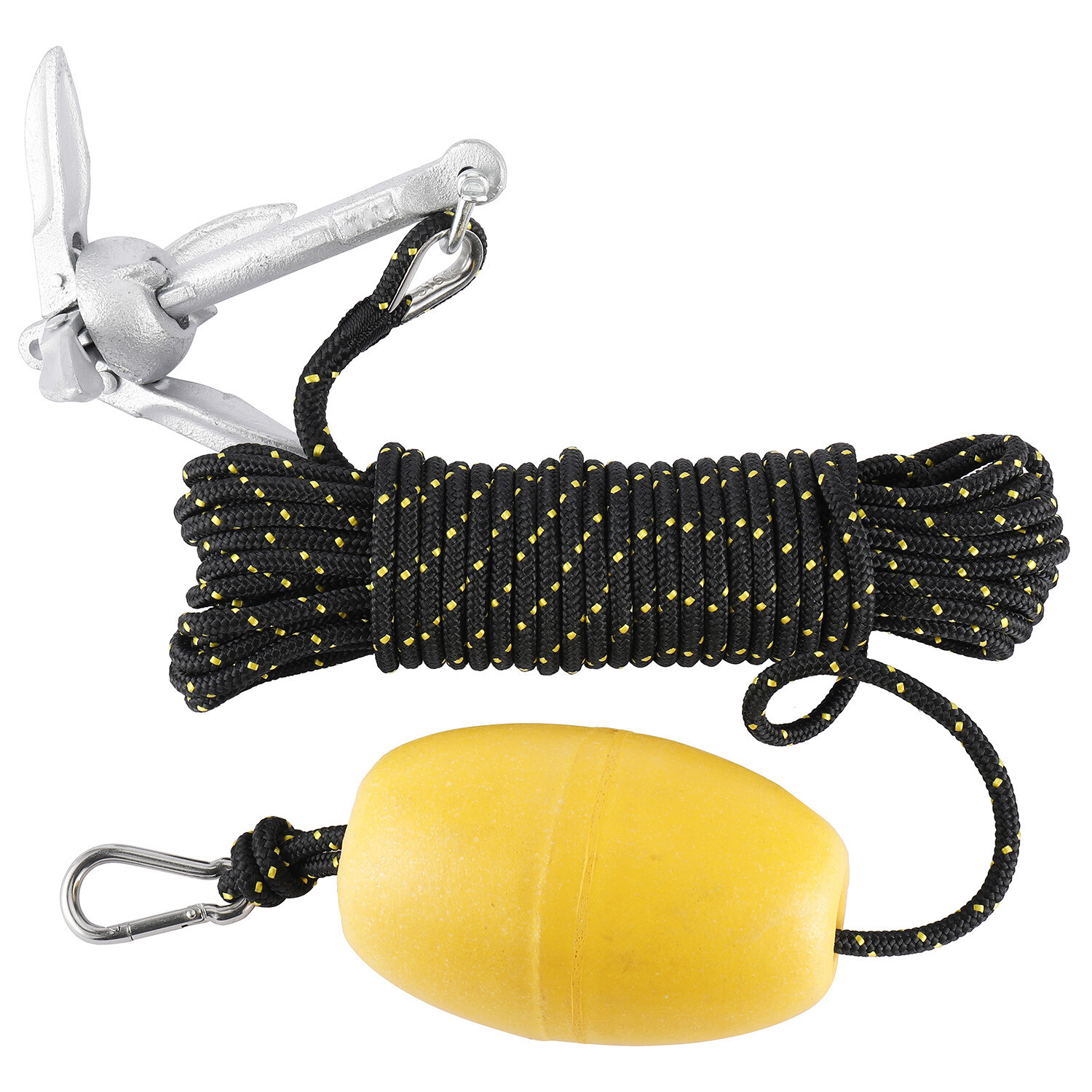 3.5lb Folding Anchor Accessories For Canoe And Small Boat (5/16