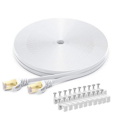BUSOHE Cat 8 Ethernet-Kabel 10m, Hochgeschwindigkeits- Gigabit RJ45 LAN