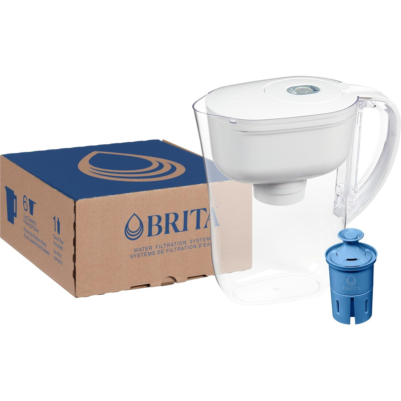 Water Filter Pitcher for Tap and Drinking Water with Smartlight Filter Ch