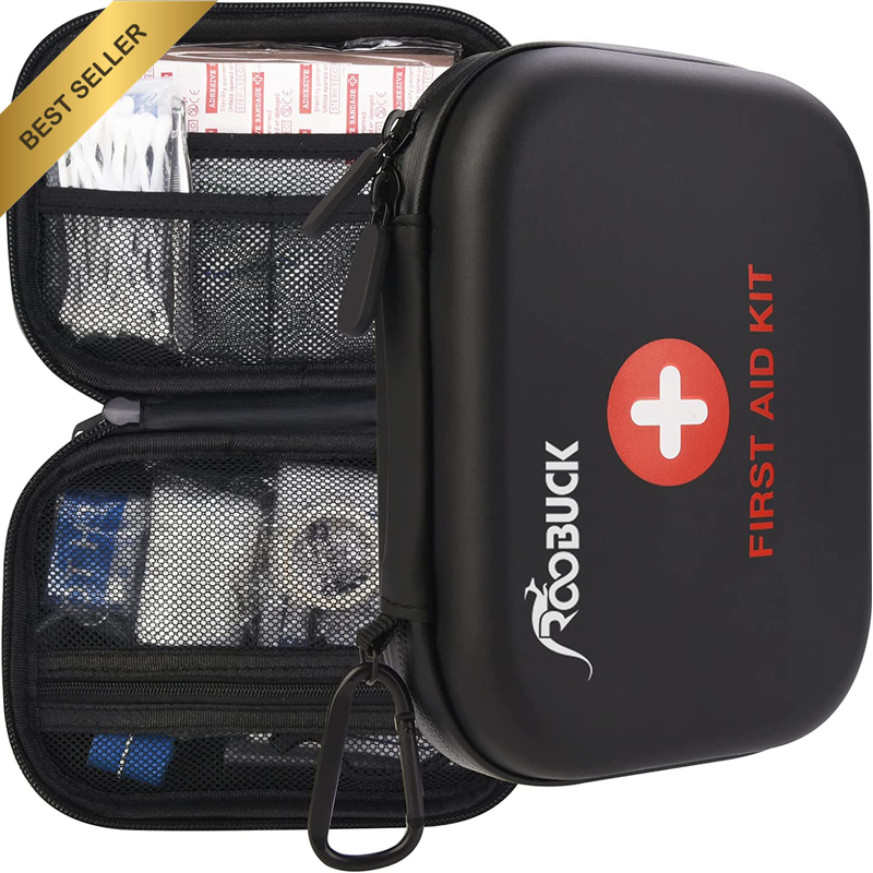Outdoor First Aid Kit – Waterproof Laminate Bag, Compact Emergency Kit for Hikin