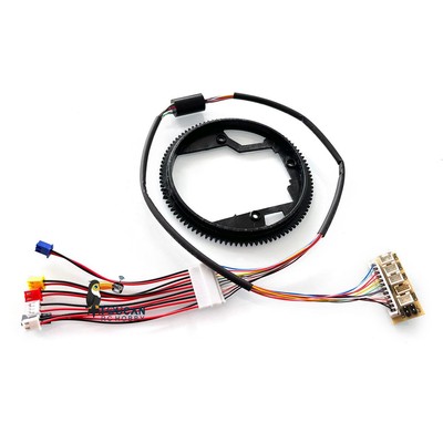 Henglong 7.0 1/16 Tank Plastic 360°Small Rotating Gear 12P Electric Slip Ring