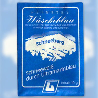 Wäscheblau (GP 1,50€/10g) Ultramarin Gardinen Waschmittel Wäscheweiss Landshop24