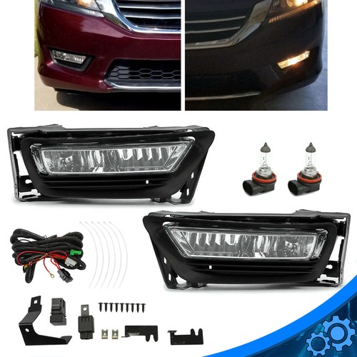 Для 2013-2015 Honda Accord Sedan 4Dr Замена противотуманных фар + переключатель влево + вправо