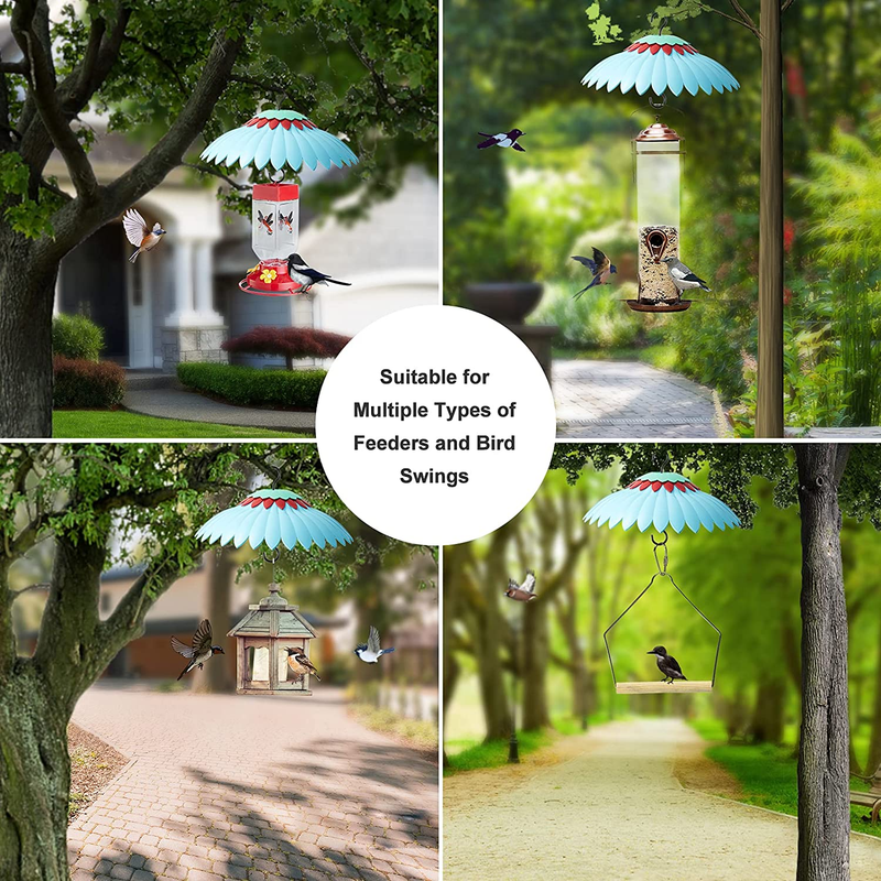 Baffle for Bird Feeder,Squirrel Baffle,Weather Rain Guard for Wild Bird Feeder