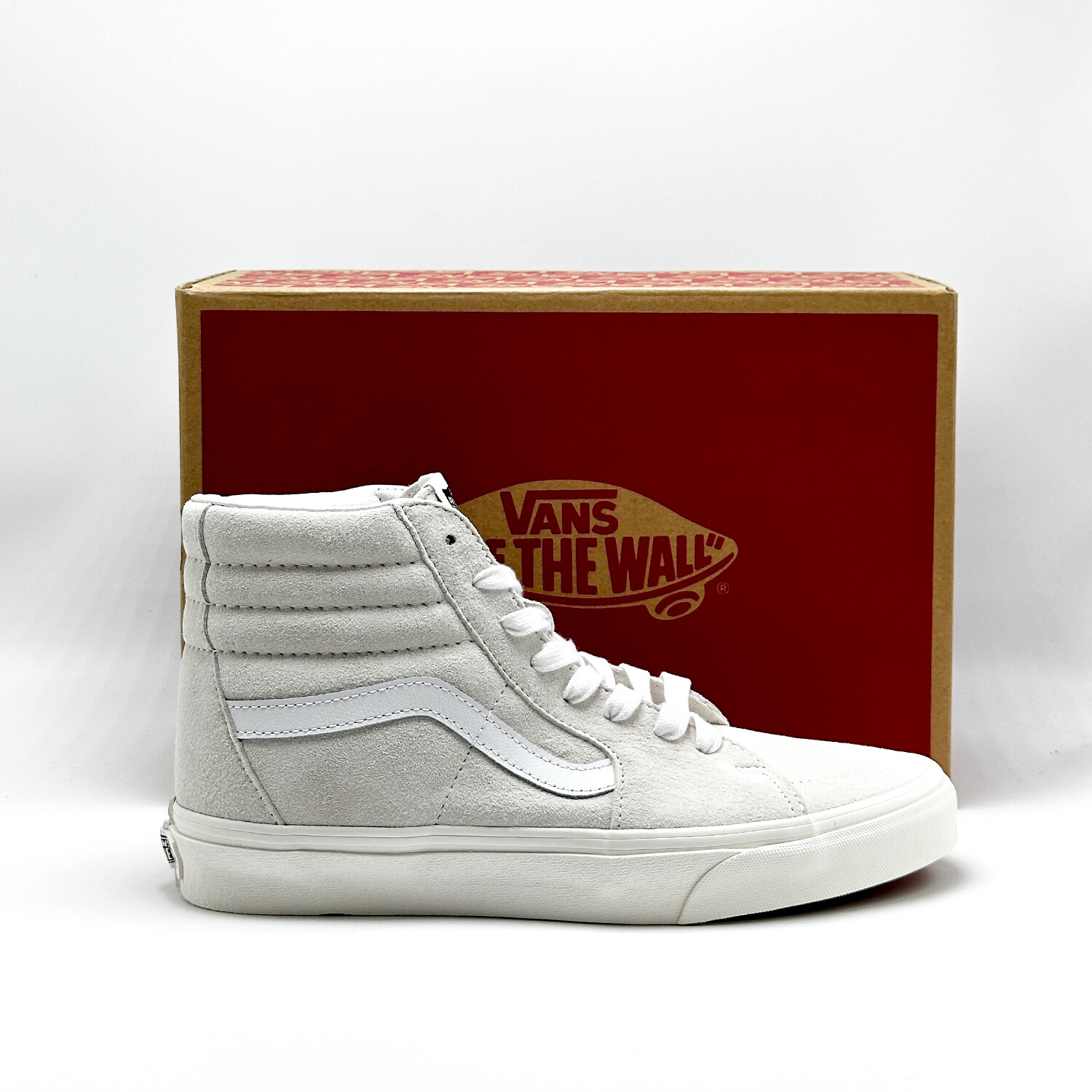 NEW* Unisex VANS SK8-HI Blanc De Blanc (VN0007NSJVY), Sz 8.0