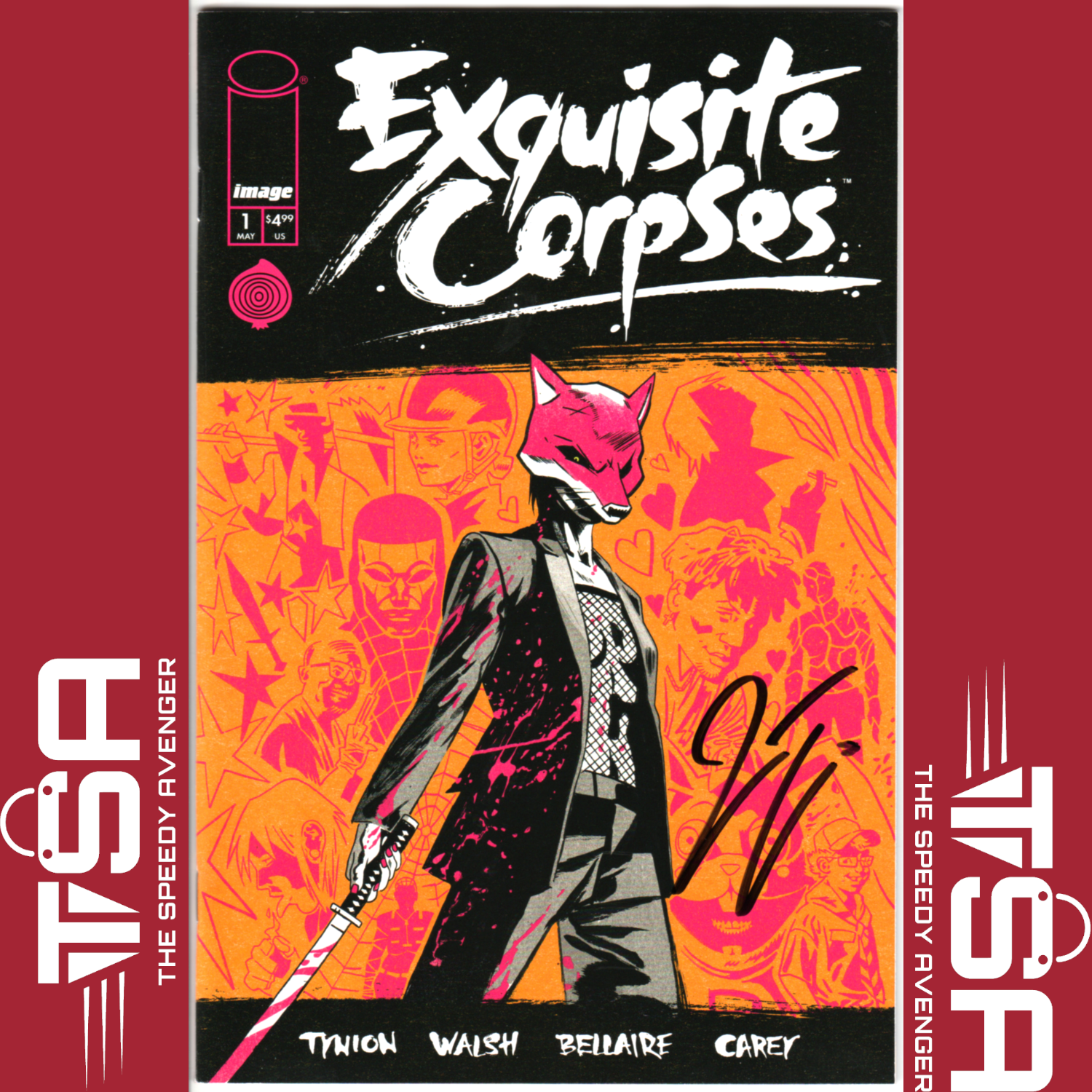 EXQUISITE CORPSES #1 SIGNED James Tynion IV Michael Walsh Regular Cover A 2025