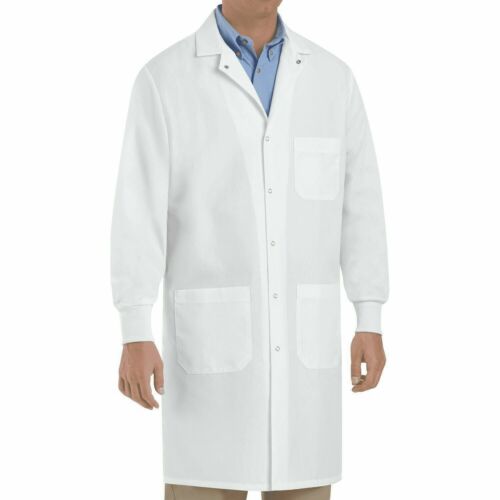 Brand New Unisex Specialized Cuffed Lab Coat Size  XS-3XL