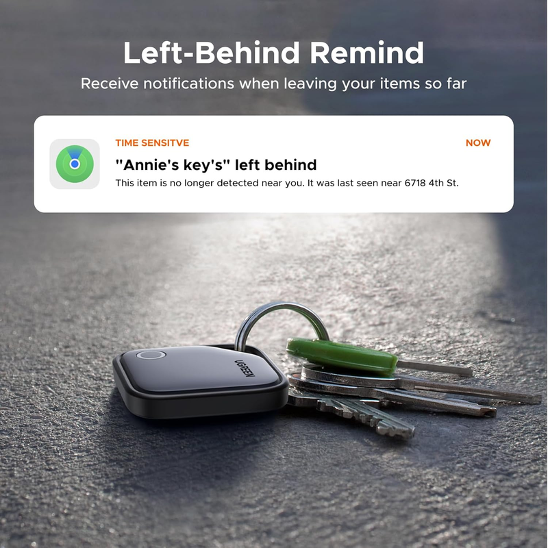 FineTrack Smart Finder Compatible with Apple Find My (iOS Only), Bluetooth Track