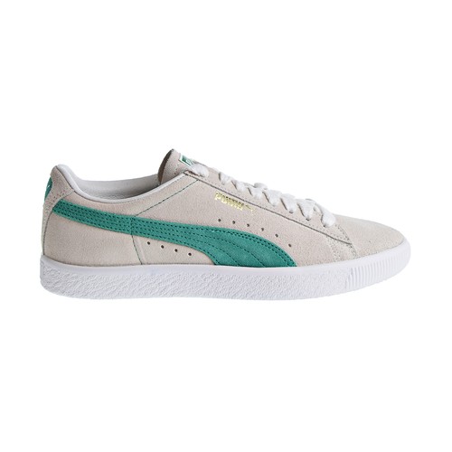 

Мужские туфли Puma Suede 90681 Whispher Бело-Зеленый Flash-White 365942-06, Whispher white/green flash/white