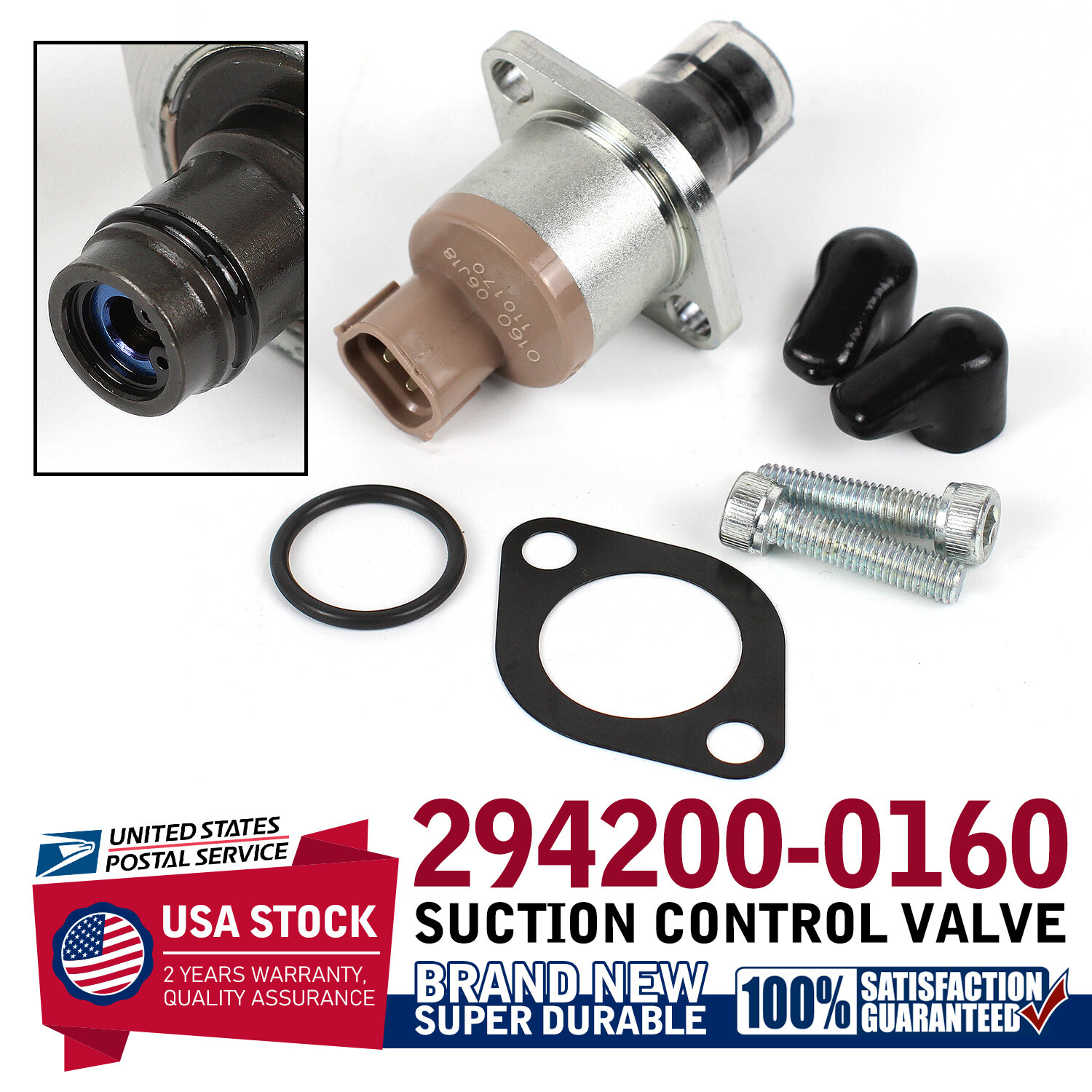1X Suction Control Valve SCV 294200-0160 For Ford Transit