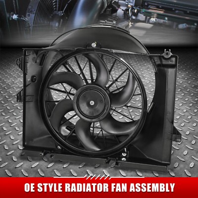 Для 95-97 Crown Victoria Town Car Grand Marquis OE Вентилятор охлаждения радиатора в сборе