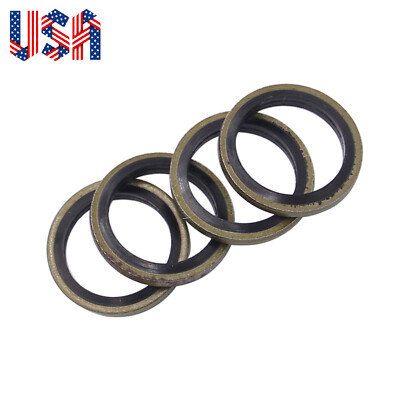 4Pcs Oil Cooler Seal Gasket Set for Mitsubishi 3000GT Montero Mighty Max Eclipse