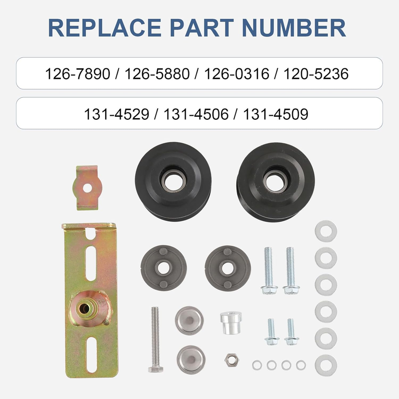 Pulleys & Idler Kit Compatible with Toro/Exmark Lawn Mower 126...