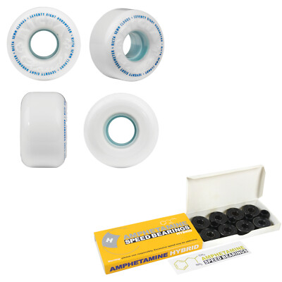 Ricta Clouds Skateboard Cruiser Wheels with Hybrid Ceramic Bearings