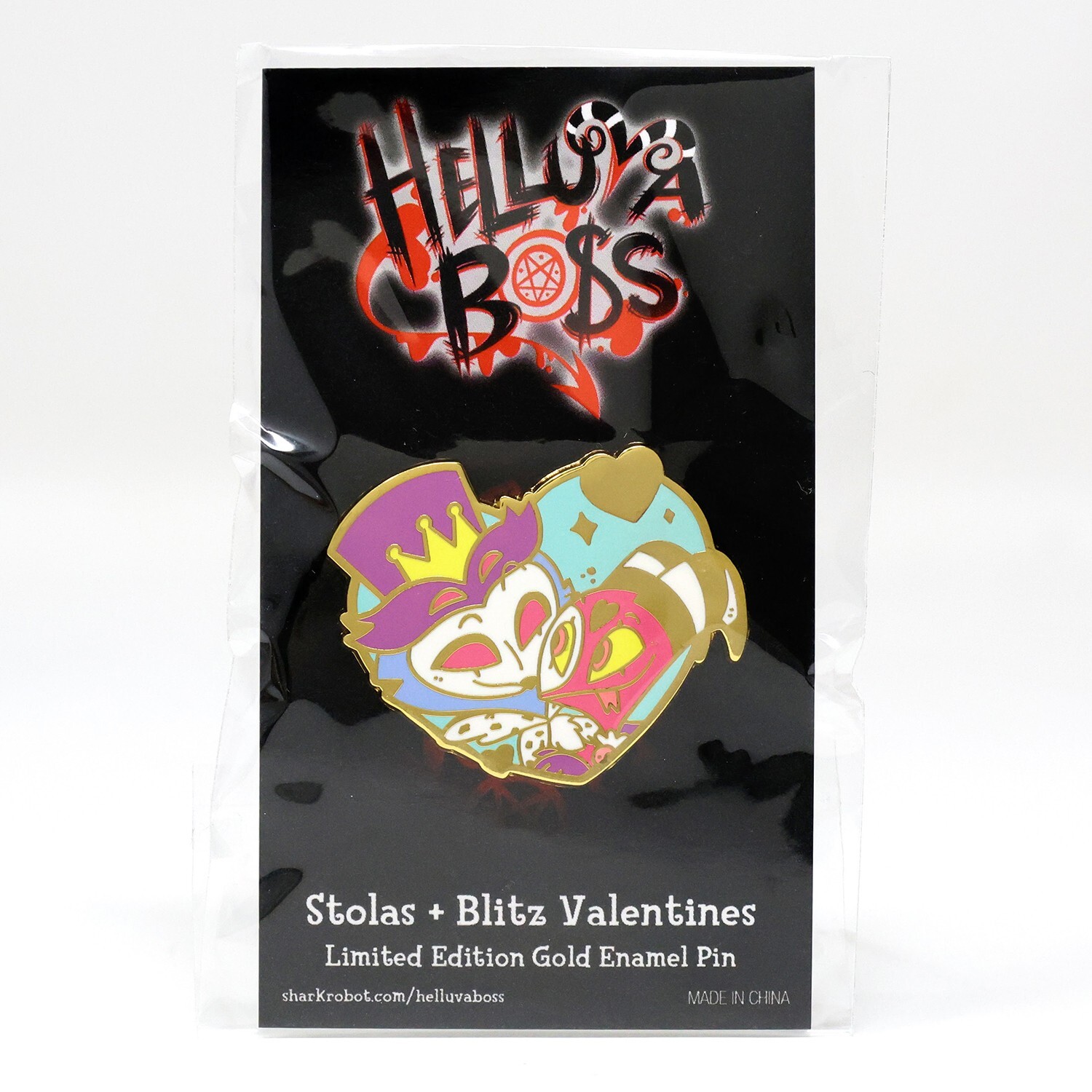 Helluva Boss Stolas + Blitz Valentines Limited Edition Gold