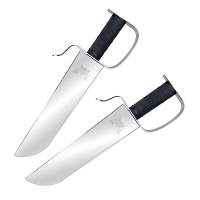 Steel Butterfly Swords18.75'' Wing Chun Kung Fu Training Twin Double Dao