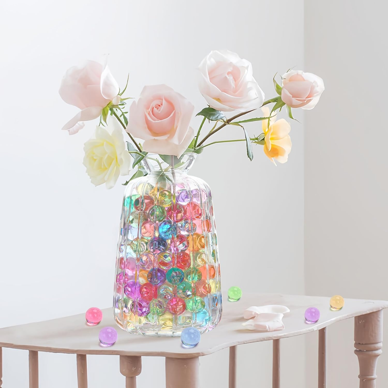 120,000 Floral Beads for Centerpieces Rainbow Vase Filler Beads for Soilless Pla