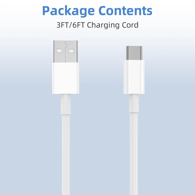 Car Charger for iPhone 16 15 Carplay Cable, 2Pack [3FT+6FT] USB to USB C Chargin