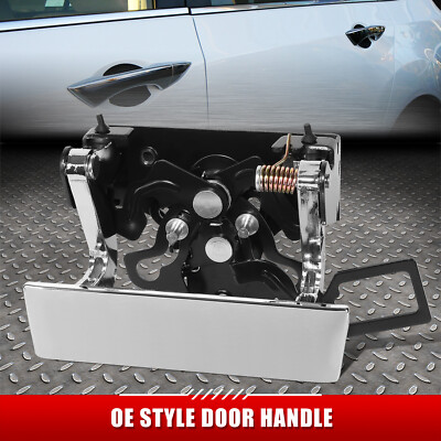 ДЛЯ 07-14 SILVERADO SIERRA 1500 2500/3500HD ХРОМИРОВАННАЯ РУЧКА ДВЕРИ БАГАЖНИКА с ЗАМОЧНОЙ СКВАЖИНОЙ