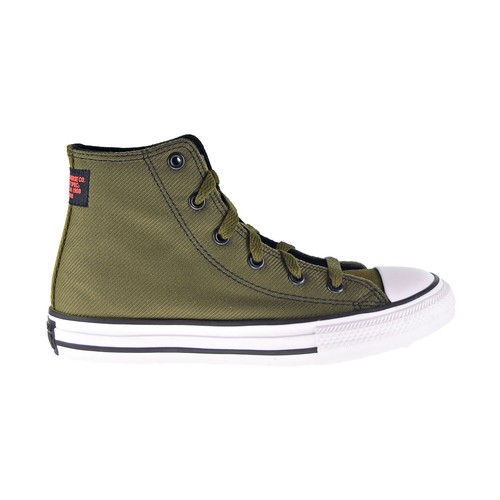 Детские туфли Converse Chuck Taylor All Star Hi Little Kids Surplus оливково-черные 366109F