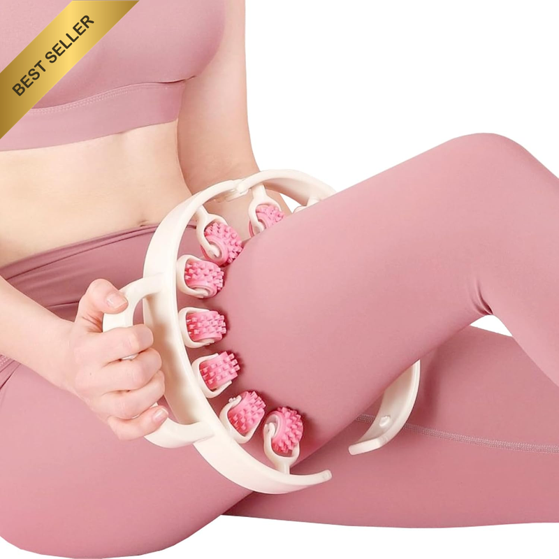 Cellulite Massage Tool & Lymphatic Drainage Massager - Muscle Massage Roller Sti