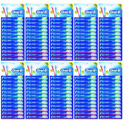 120 OralB Toothbrushes Soft Indicator Bristles w/ Covers Caps Wholesale Bulk Lot