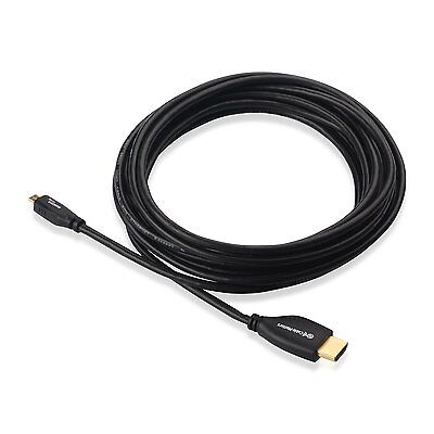 Cable Matters High Speed Micro HDMI Cable Black with Etherne