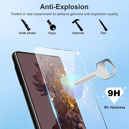 Liquid Silicone Soft Phone Case Screen Protector For Google Pixel 9 8 7A 6A 5