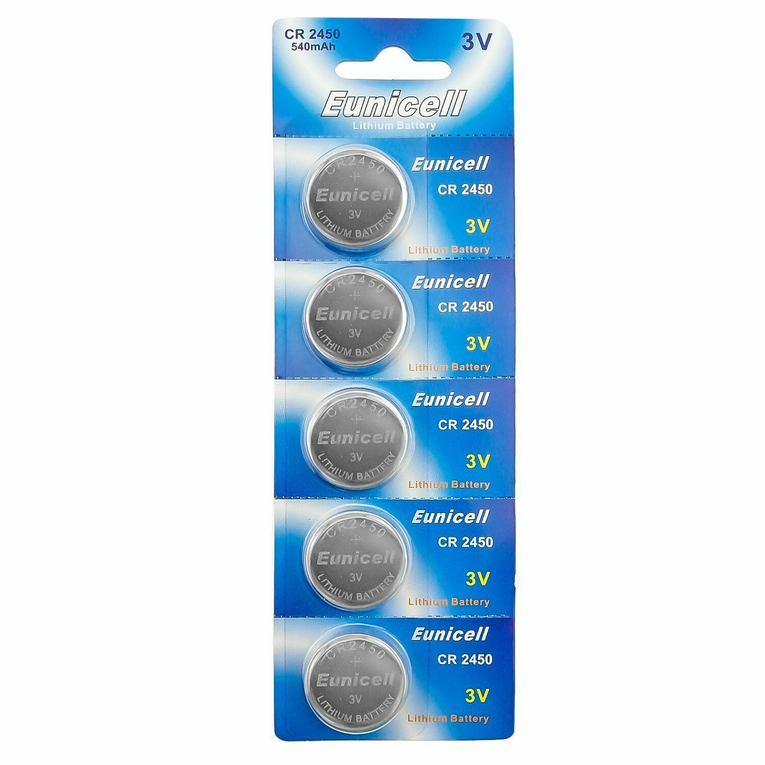 CR2450 Batteries aka DL2450 BR2450 ECR2450 3v lithium button/coin ...