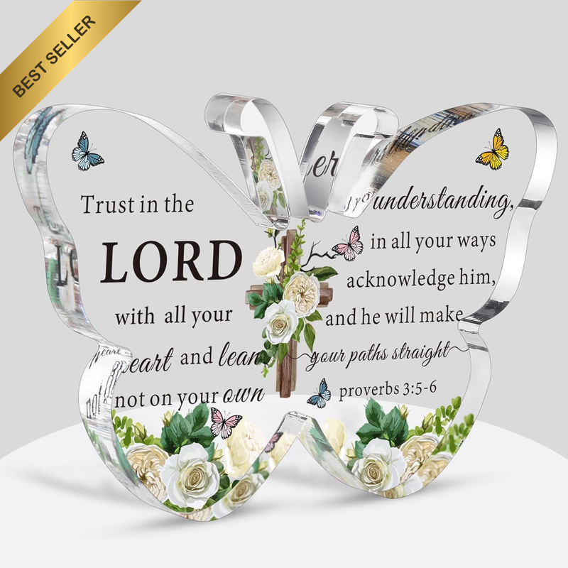 Acrylic Christian Gifts Bible Verses Religious Gifts for Women Men Inspirational