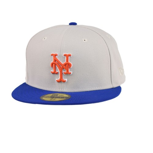 

Мужская приталенная шляпа New Era New York Mets World Class 59Fifty бежево-оранжевая, Beige-orange
