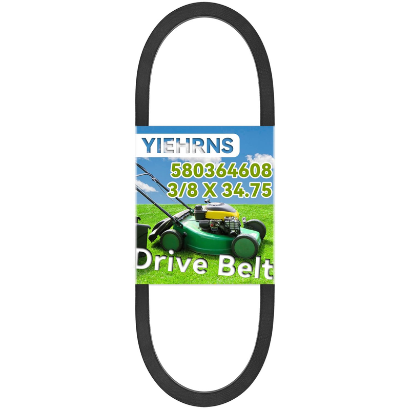 Drive Belt 3/8"X34.75" for Husqvarna LC221R LC221RH 21" Lawn Mower Ground Drive