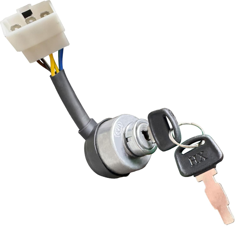 6 Wire Ignition Switch 188F for 2.5-6.5KW Generator Tractor Trailer Boat Bike