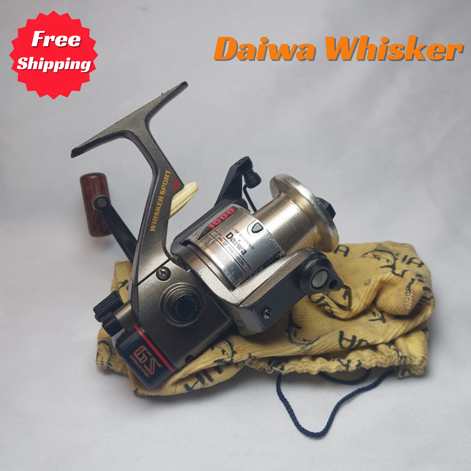 Daiwa WHISKER TOURNAMENT ウィスカー トーナメント SS-850 希少