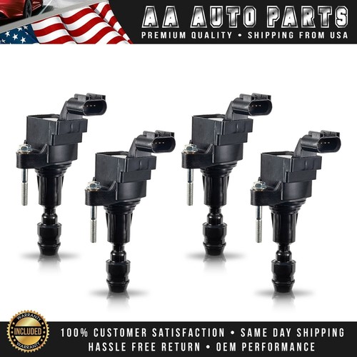 Pack of 4 Ignition Coil For Chevy Cobalt, Equinox Pontiac G4