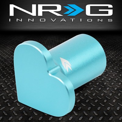 NRG ДЛЯ 89-98 NISSAN S13 S14 S15 КНОПКА ЭЛЕКТРОННОГО ТОРМОЖЕНИЯ В ФОРМЕ СЕРДЦА БИРЮЗОВОГО ЦВЕТА