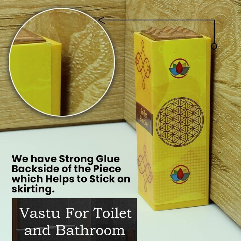 Vastu Toilet Blocker, Negative Energy Blocker, Toilet Negative Energy Blocker