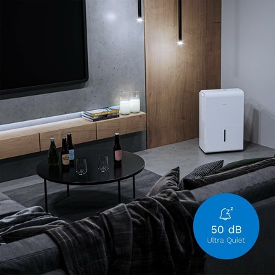 hOmeLabs 4,500 Sq. Ft Energy Star Dehumidifier with Pump for Extra Large Rooms