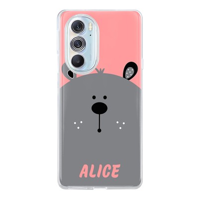 Cute Panda Personalised Case For Motorola Moto G 5G G Stylus G Play Clear Cover