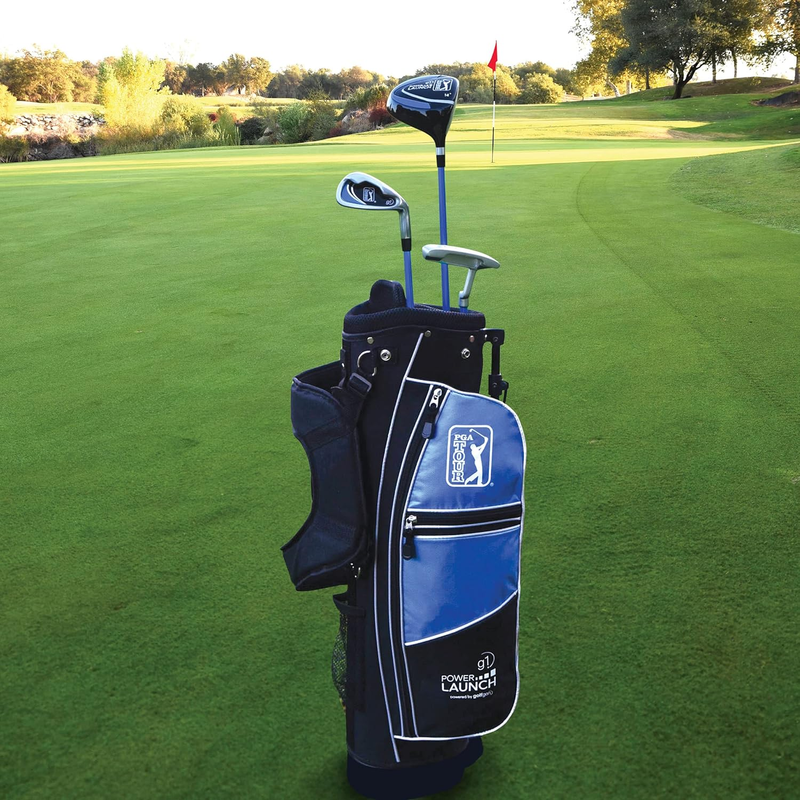 G1 Series Blue Kids Golf Club Set| Golf Clubs and Sets for Heights 4'8"-5'2"| Co