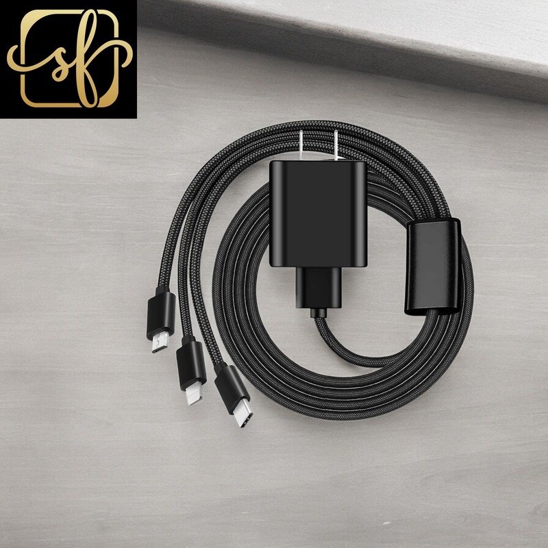 Replacement 3-In-1 Wall Charger Charging Cable Power Cord for Beats by Dr  Dre So