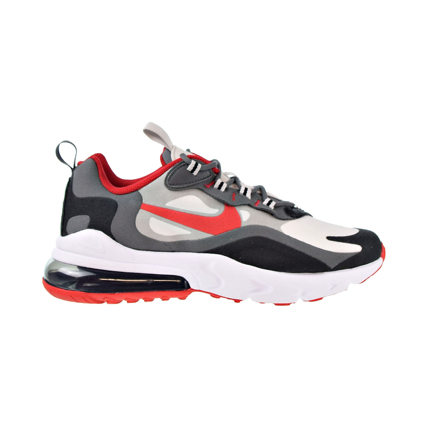 

Nike Air Max 270 React GS Черный Железный Серый Красный Белый BQ0103-013 Женщины Бег, Nike Air Max 270 React