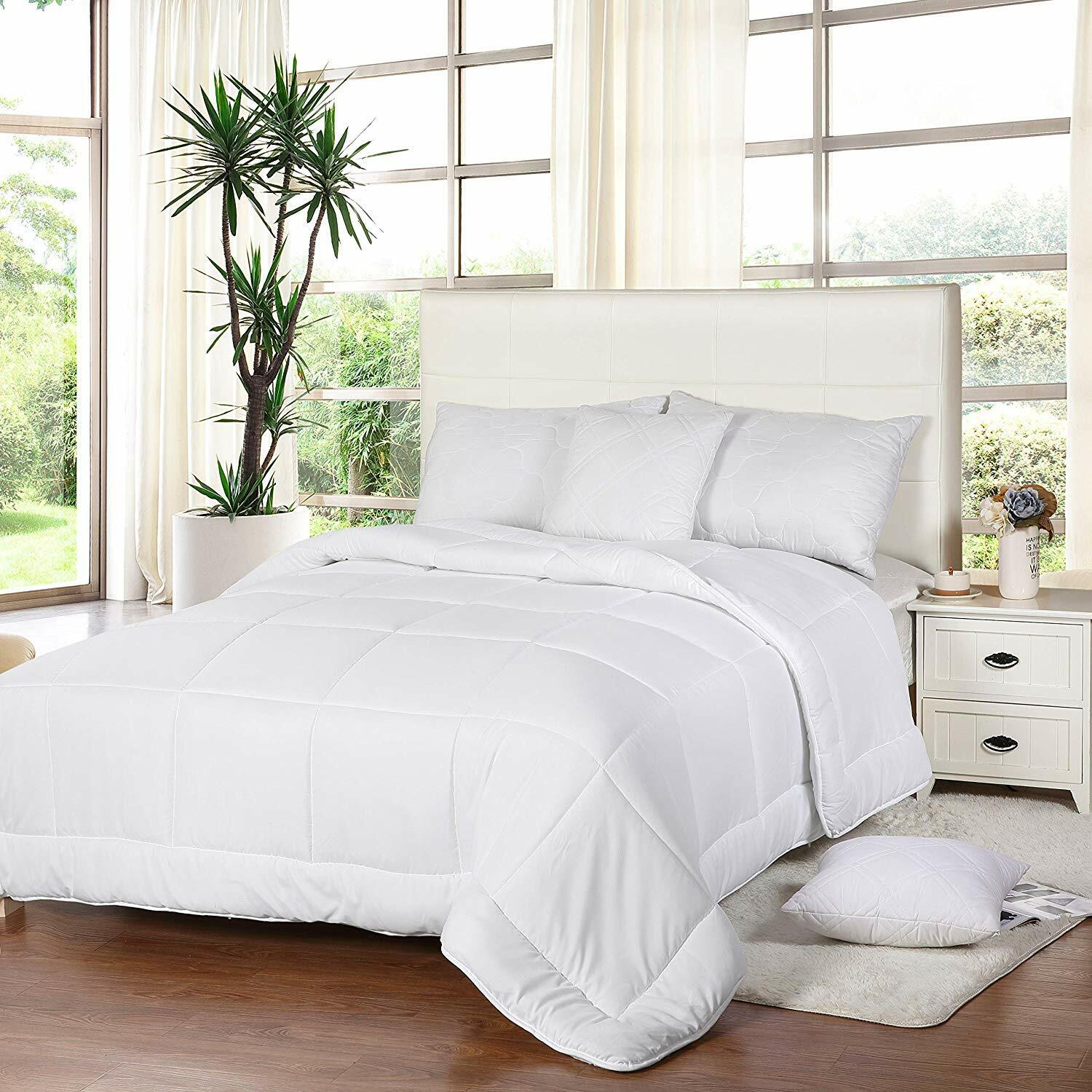 Brookstone 576462 King Better Than Down All Season Comforter White