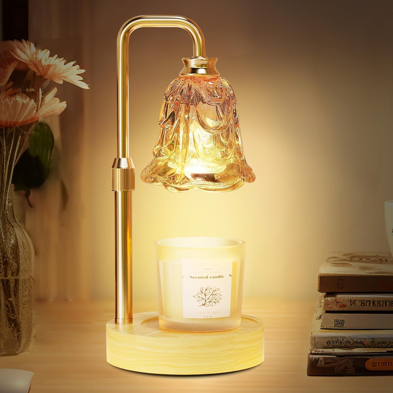 Beautiful Wax Candle Warmer Lamp,Dimmable Height and Brightness Adjustable,Birth