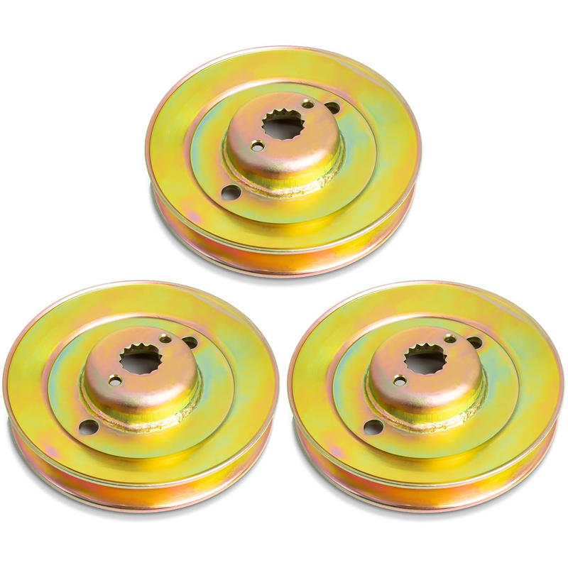 Spindle Pulley 3 Pack M163464 for John Deere Z425 Z435 Z445 Ztrak Riding Mower