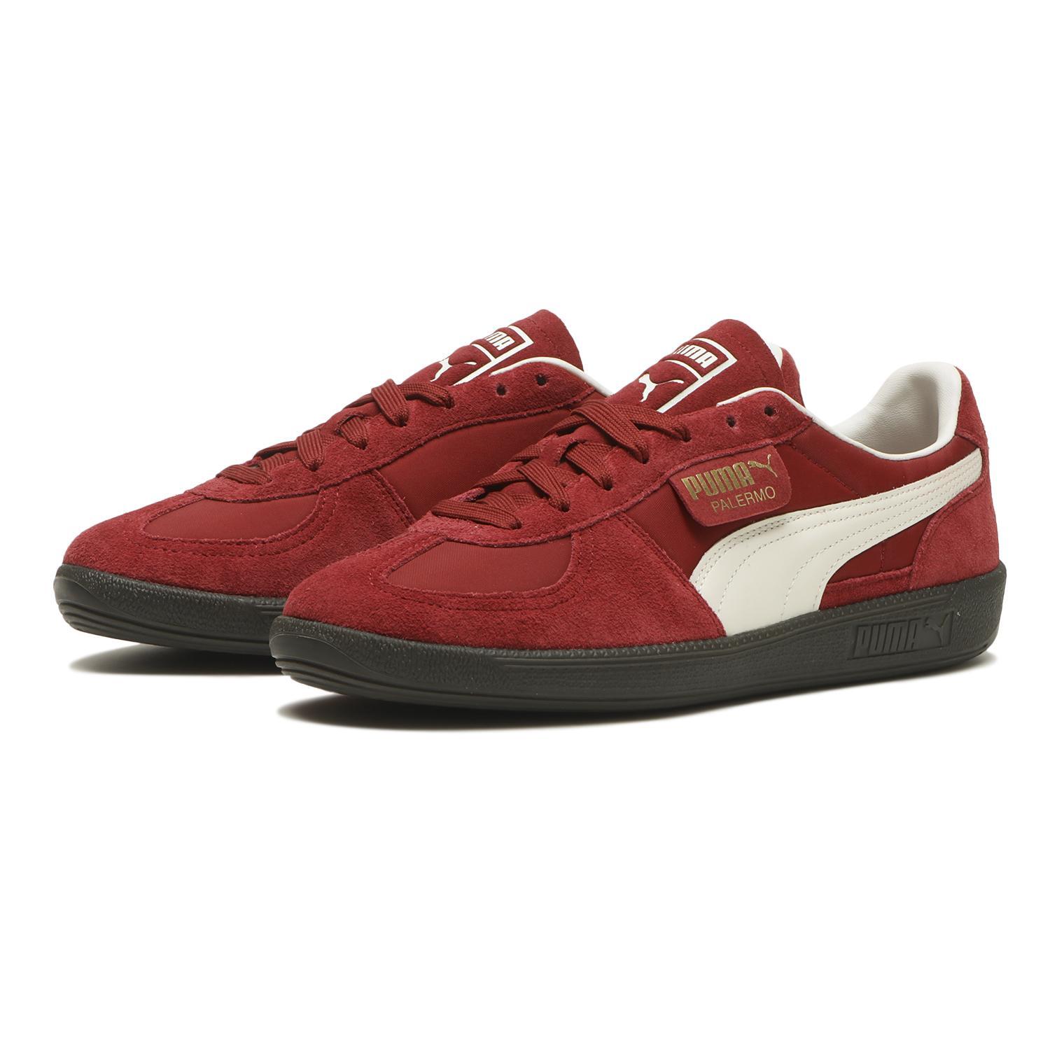 ★PUMA★ PALERMO PREMIUM FOR ALL TIME RED-WARM 401744-03 Puma Palermo Premium For All Time Red Warm White 401744-03