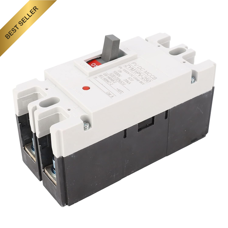 2P DC Circuit Breaker, 200A Moulded MCCB Solar Battery Switch, 20KA Plastic Circ