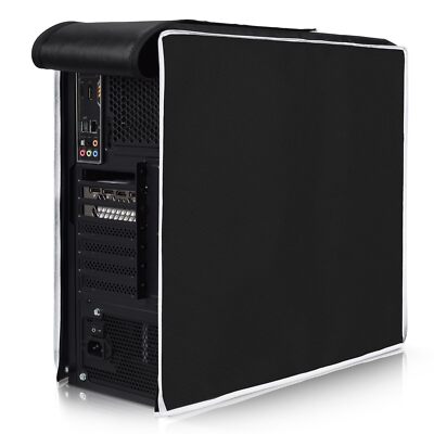 PC Computer CPU Dust Cover Waterproof Mid-Tower Case Protector Dustproof Host...